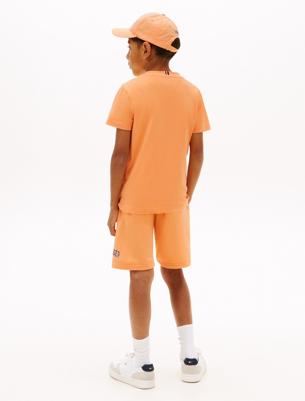 Logo Crew Neck Jersey T-Shirt, Faded Sun Kiss, hi-res