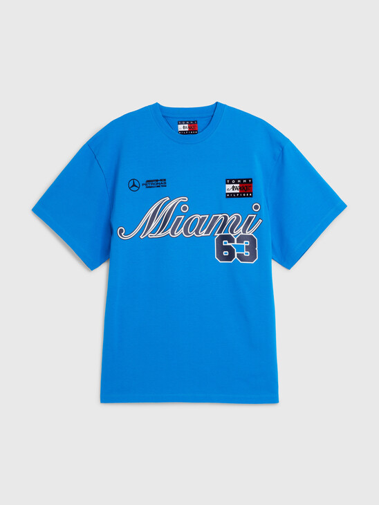Tommy X Mercedes-Amg F1 X Awake Ny 標誌 T 恤