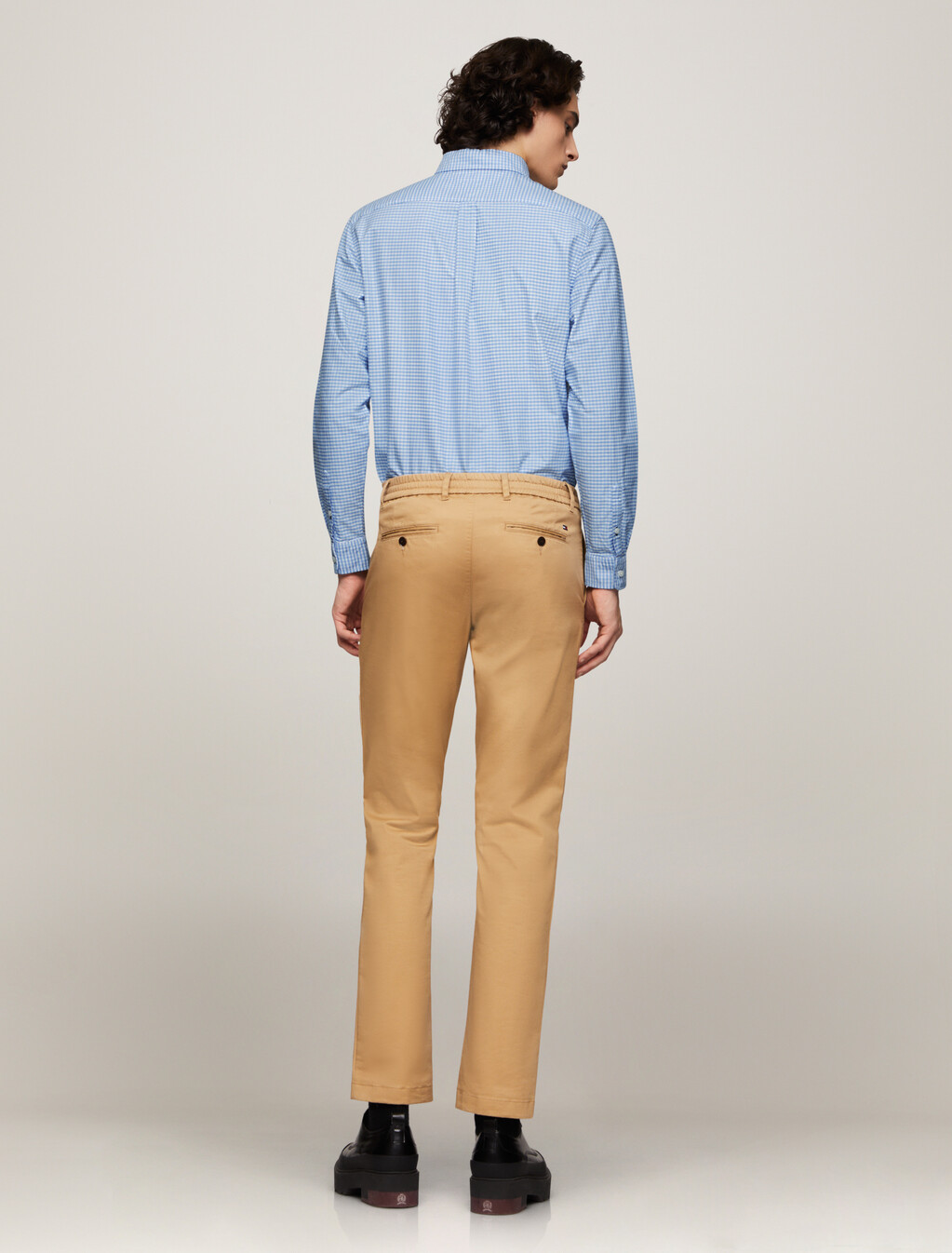 Heritage Gingham Oxford Shirt, Cloudy Blue / White, hi-res