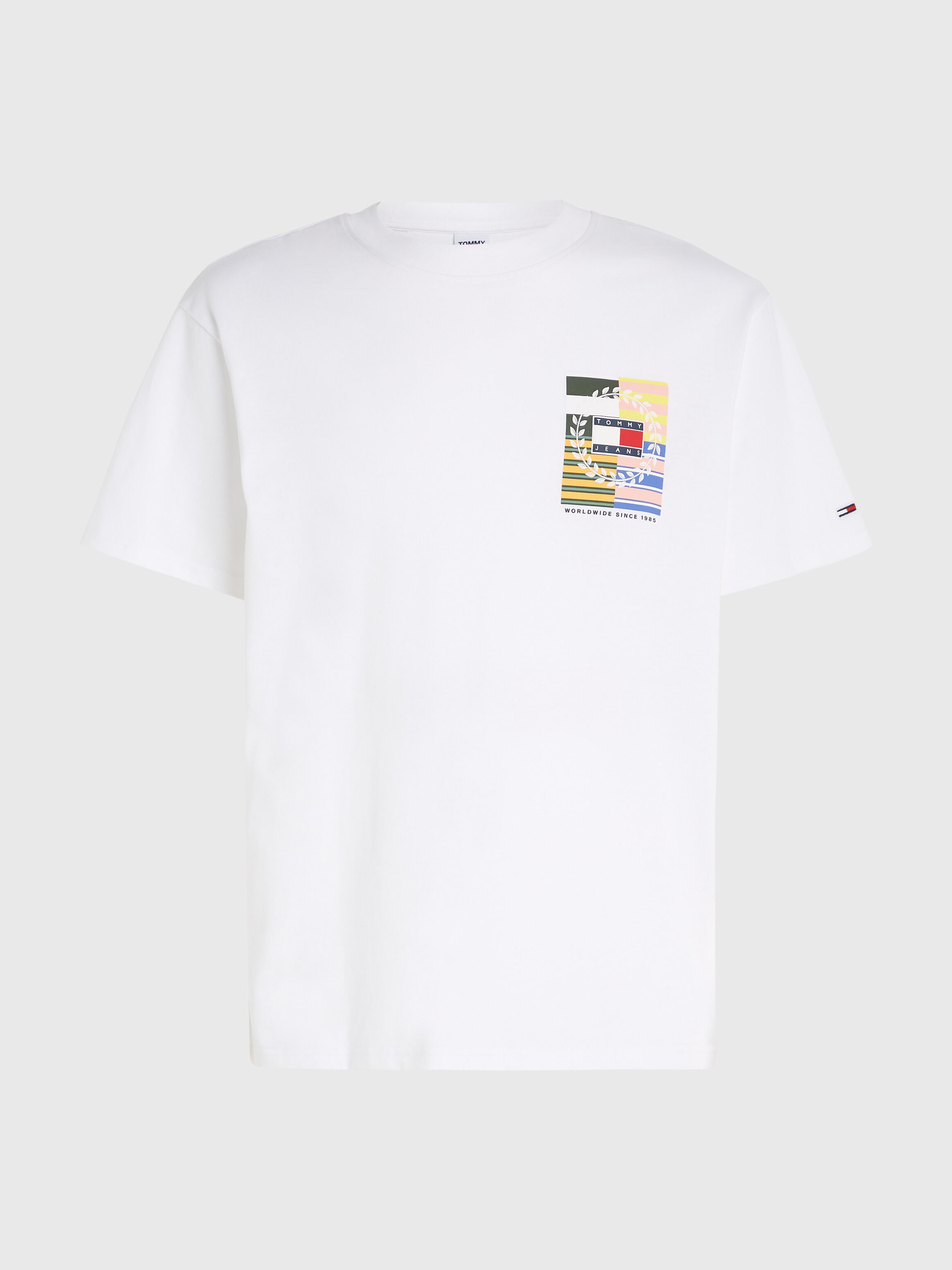 Tommy crest shop flag tee