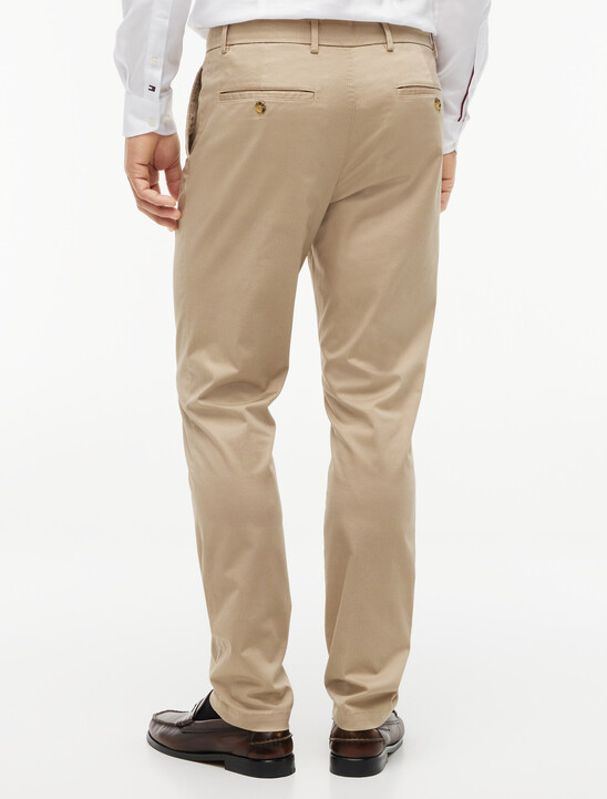 Bleeker Slim Textured Chinos