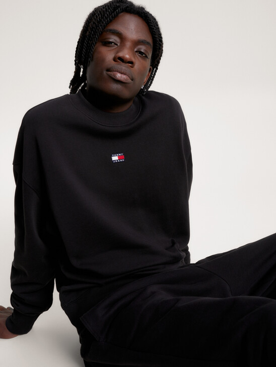 Relaxed Fit Badge Sweatshirt