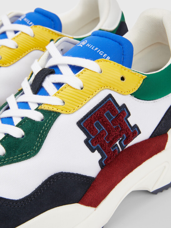 CHUNKY COLOUR-BLOCKED TRAINERS