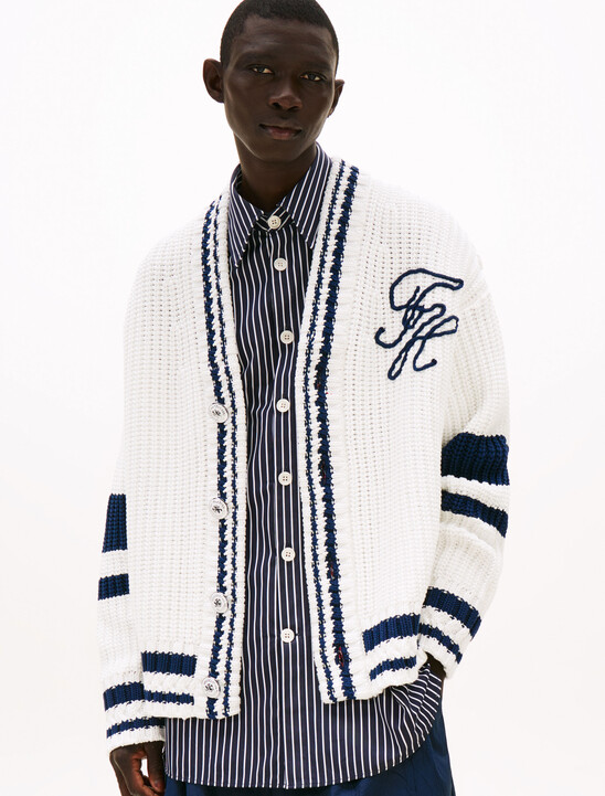 The Runway Collection Back Logo Cardigan