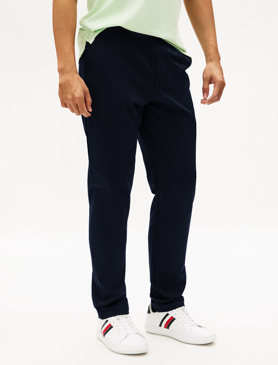 Airdot Elastic Waistband Slim Pants