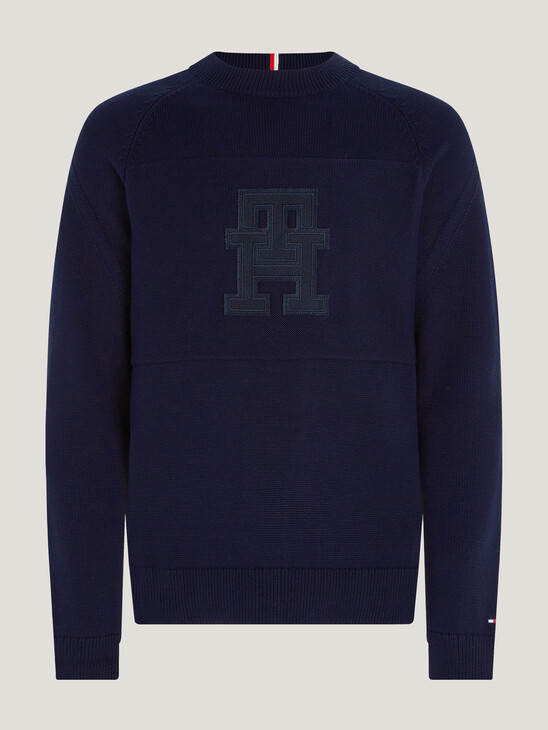 Th Monogram Oversized Sweatshirt