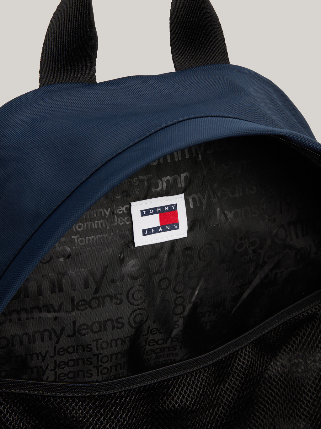 Essential Badge Dome Backpack, Dark Night Navy, hi-res