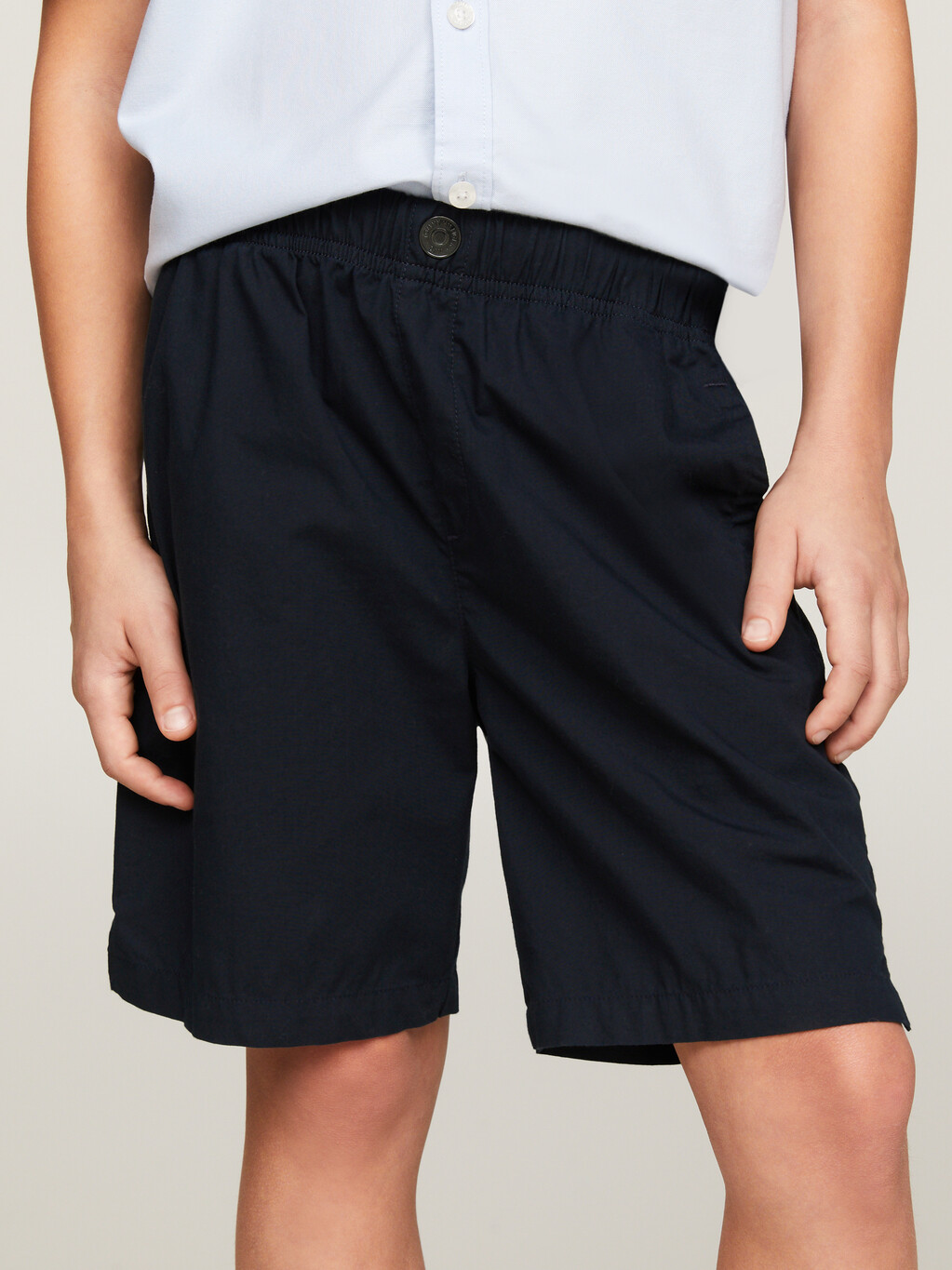 Hilfiger Monotype Pull-On Relaxed Shorts, Desert Sky, hi-res