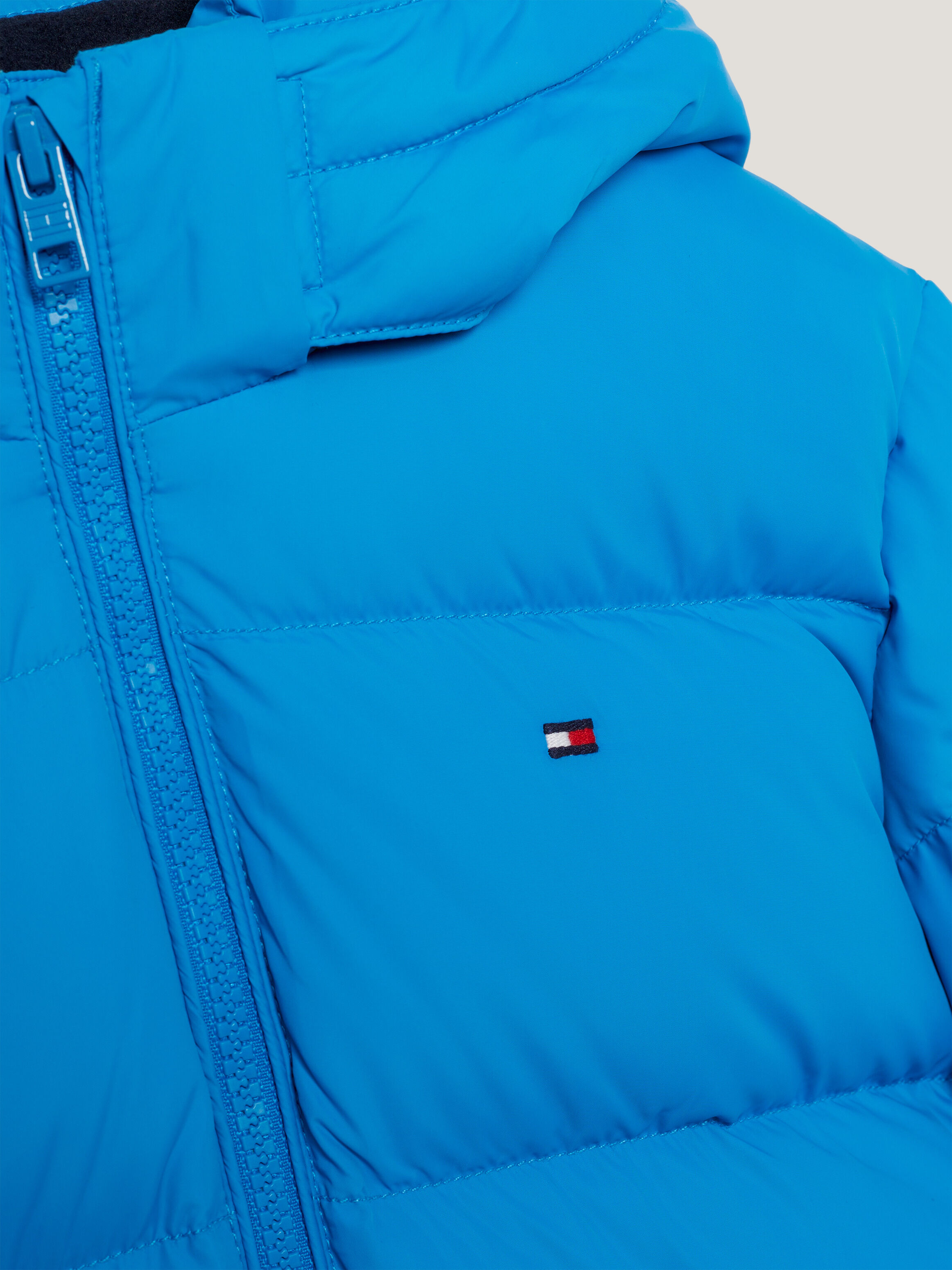 Essential removable hood down jacket 2025