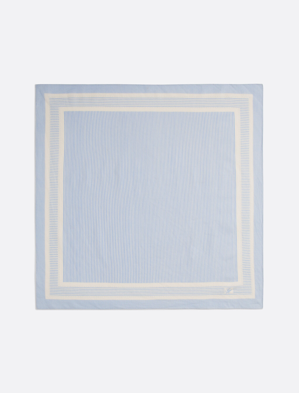 The Runway Collection Ithaca Stripe Bandana, Vessel Blue, hi-res