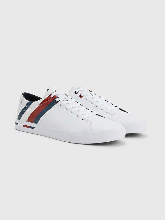 TOMMY STRIPE LACE-UP SNEAKERS
