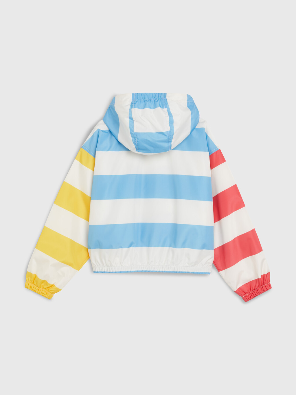 Colour-Blocked Stripe Jacket, Ancient White / Multi Stripe, hi-res