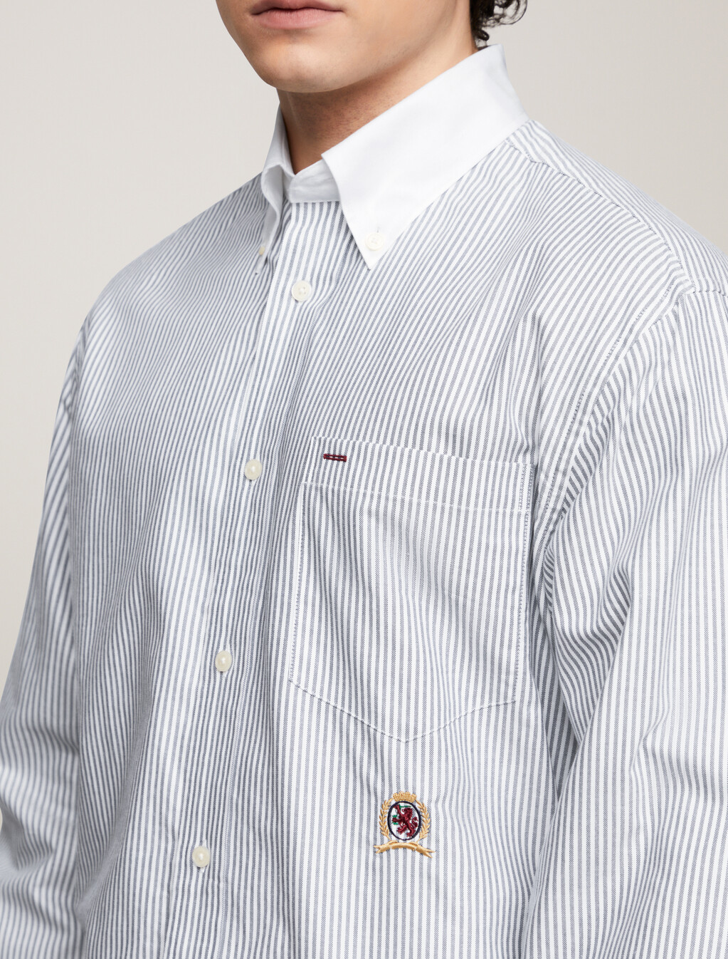 Archive Ithaca Stripe Shirt, Blue Stripe, hi-res