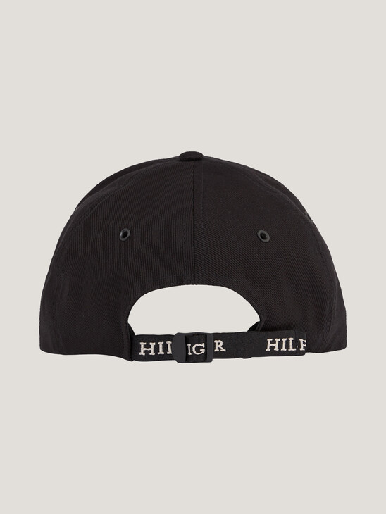 Th Monogram Contrast Embroidery Cap