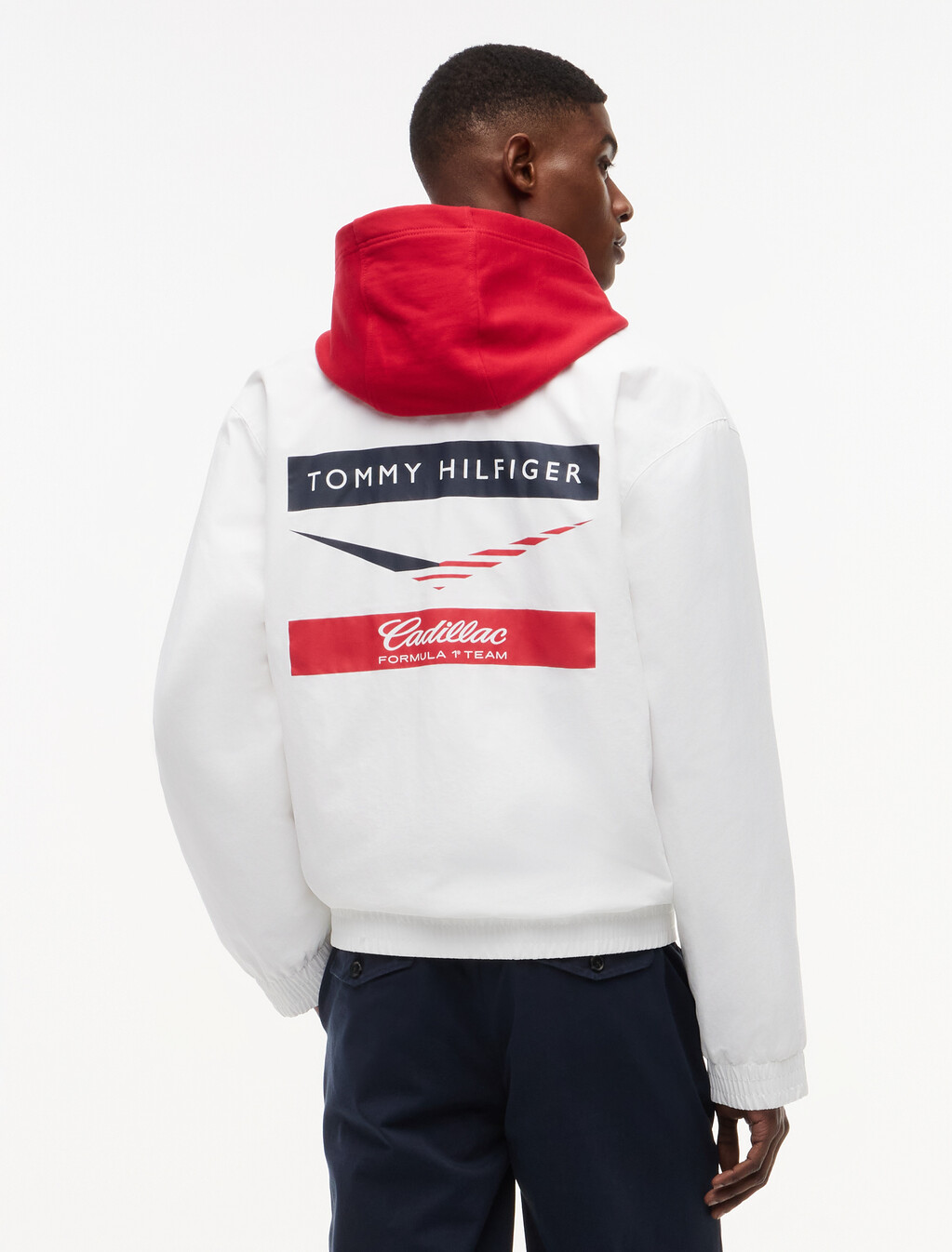 TH x Cadillac Formula 1&reg; 車隊教練外套, White, hi-res
