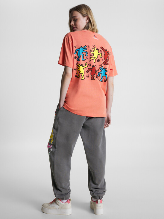 Tommy X Keith Haring 中性寬鬆版型 T 裇
