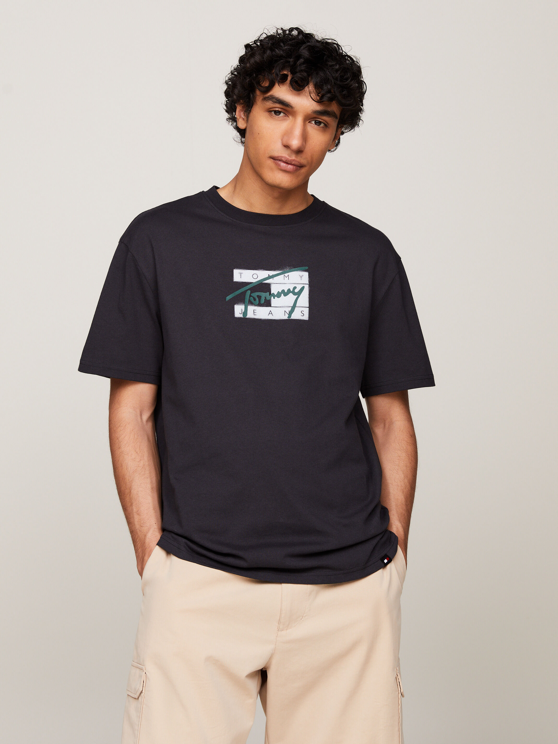 Tommy hilfiger crew neck t shirt hotsell