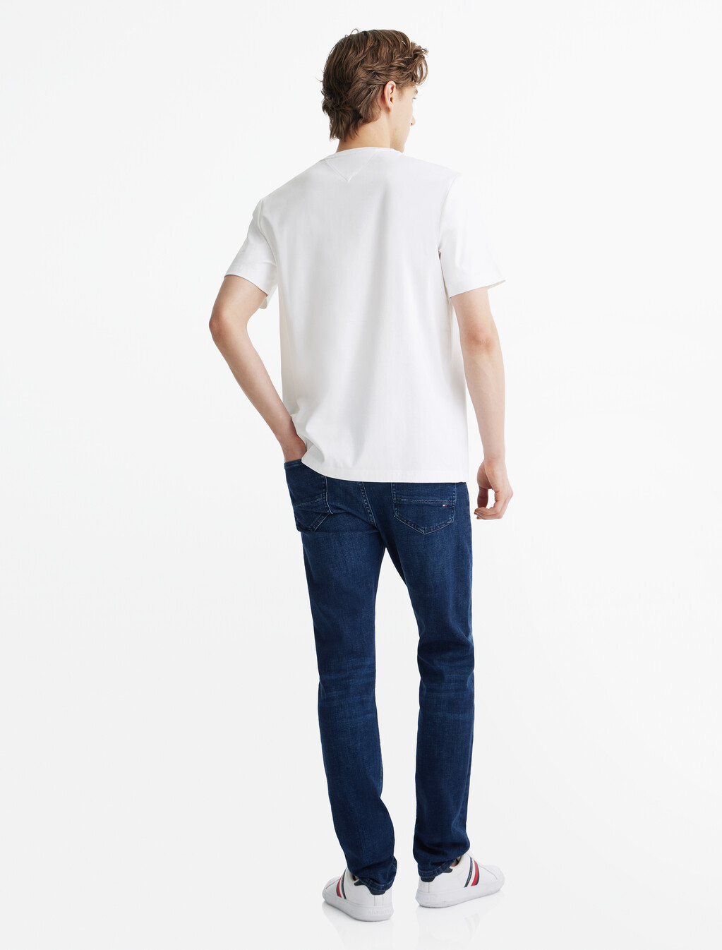 Embossed Icon Graphic T-Shirt, White, hi-res