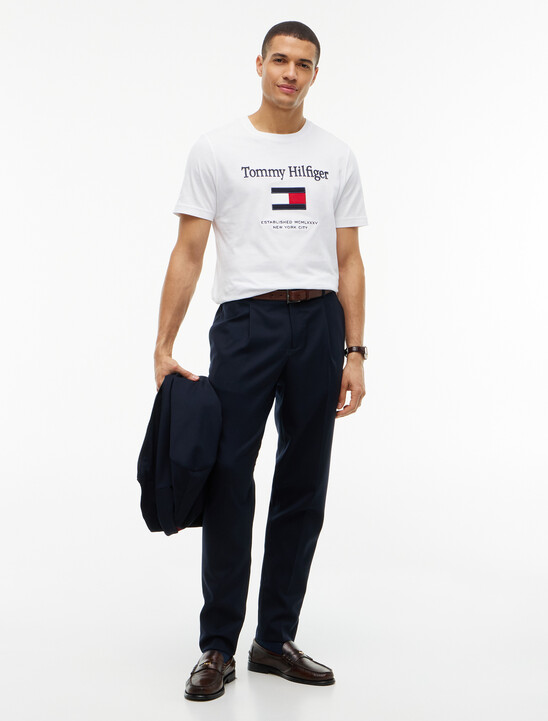 Logo Embroidery Jersey T-Shirt
