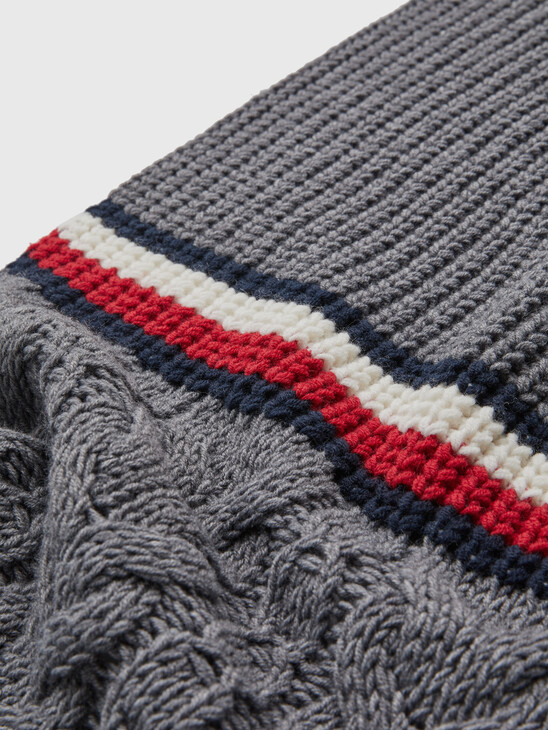 PREMIUM CABLE KNIT SCARF