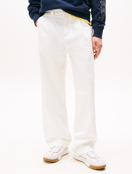 Hilfiger Sailing 航海風標準版型棉質斜紋長褲