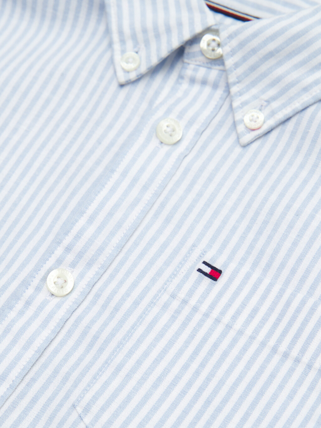 Essential Ithaca Stripe Archive Shirt, Calm Blue, hi-res