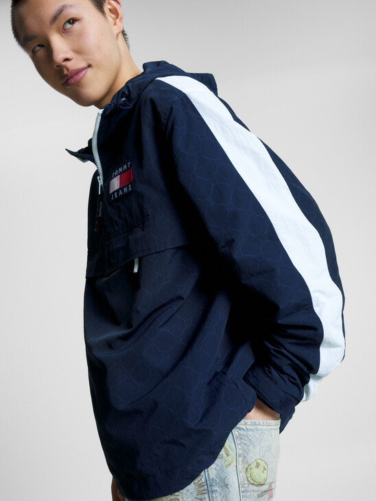 Tommy Jeans X Smiley® Monogram 套穿式芝加哥風褸