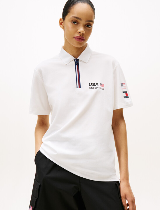 USA SailGP x Tommy 高性能 Polo 衫