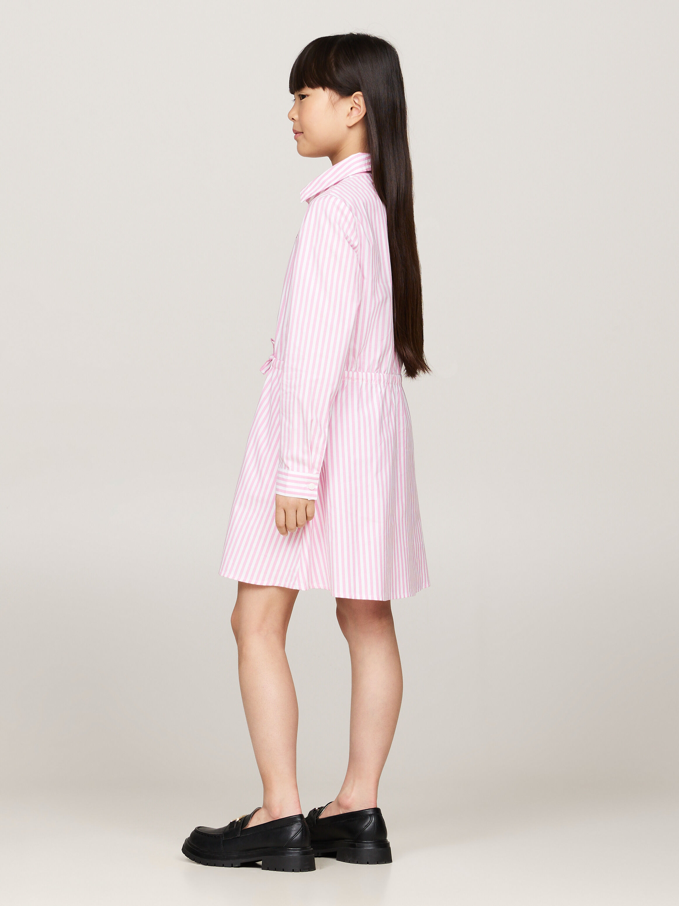 Ithaca Stripe Shirt Dress pink Tommy Hilfiger