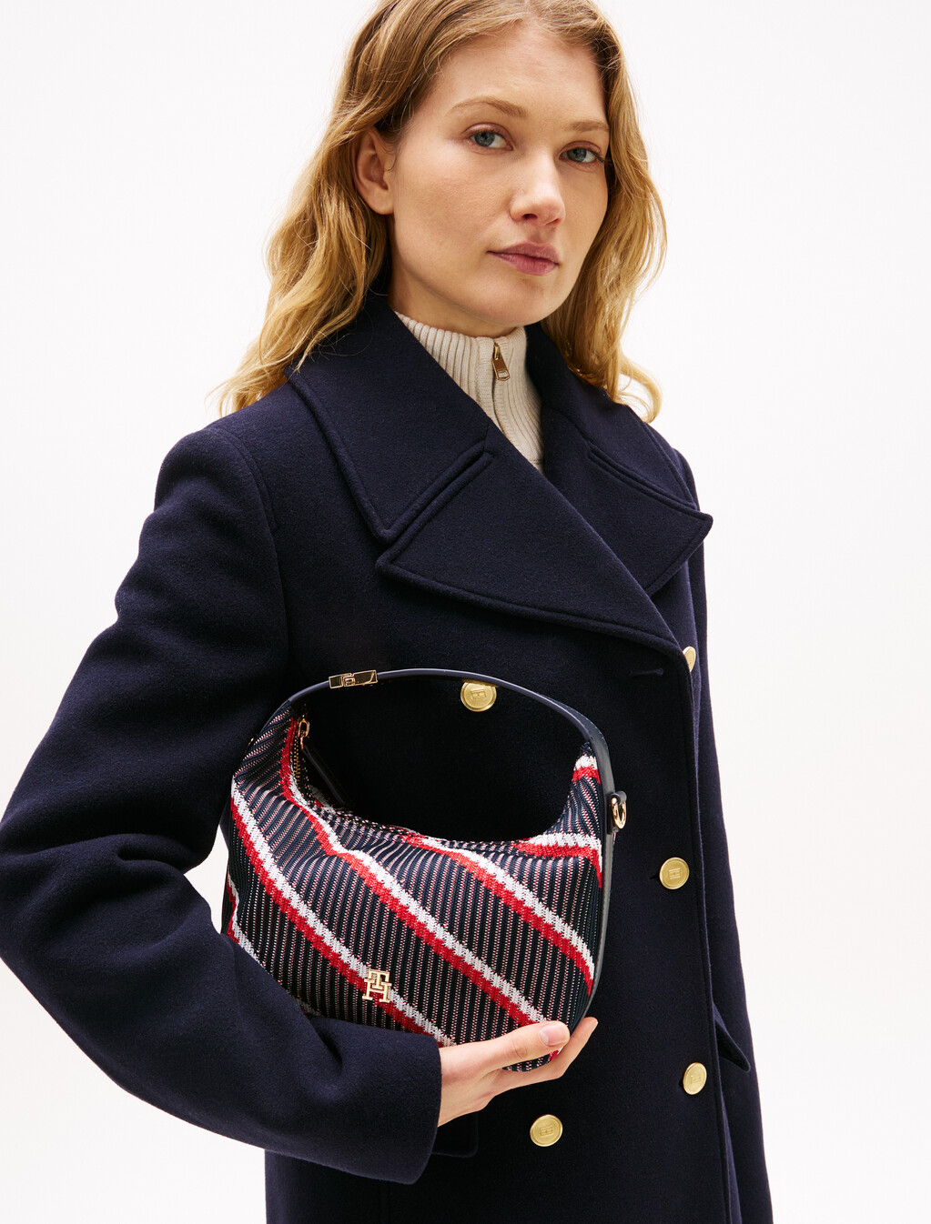 Multi Stripe Crossbody Bag, Rwb Mix, hi-res