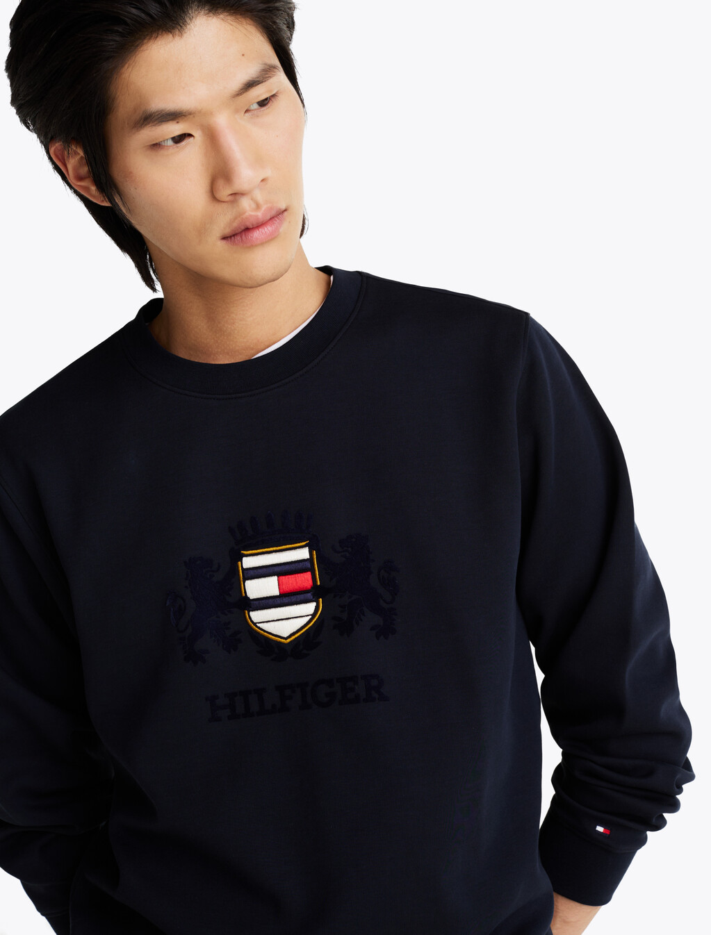 Logo Crew Neck Sweatshirt, Desert Sky, hi-res