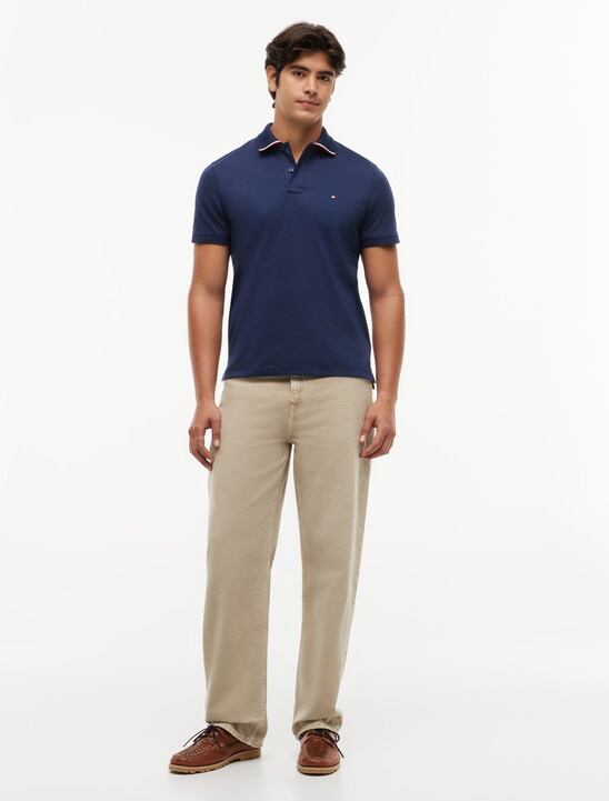 Performance Regular Fit Jaquard Polo Shirt