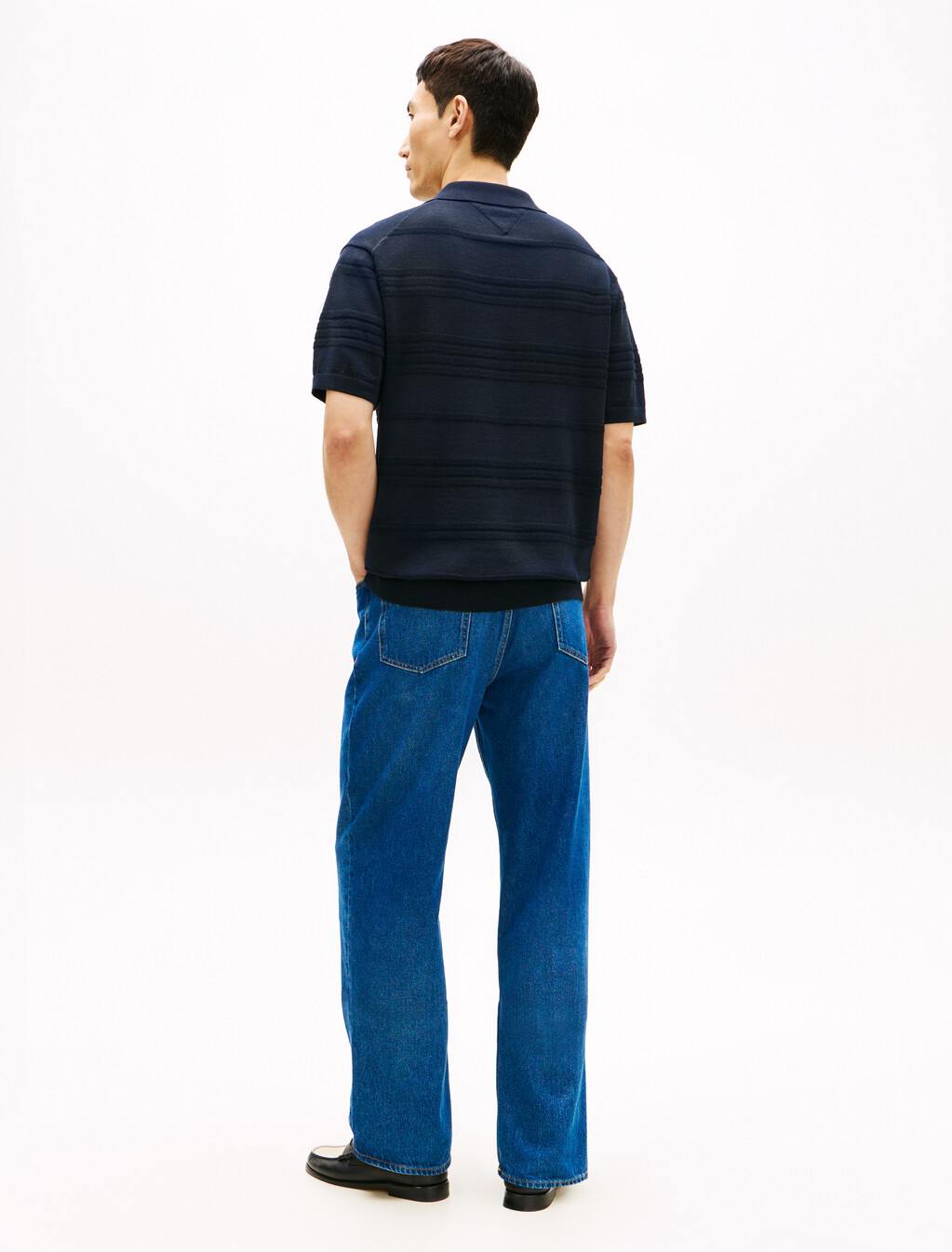 棉質聚酯纖維混紡短袖 Polo 衫, Desert Sky, hi-res