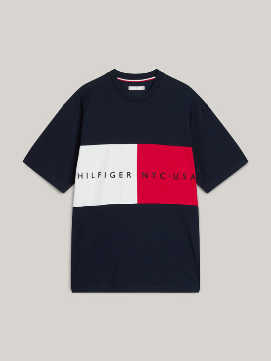 Hilfiger Team 旗幟標誌 T 恤