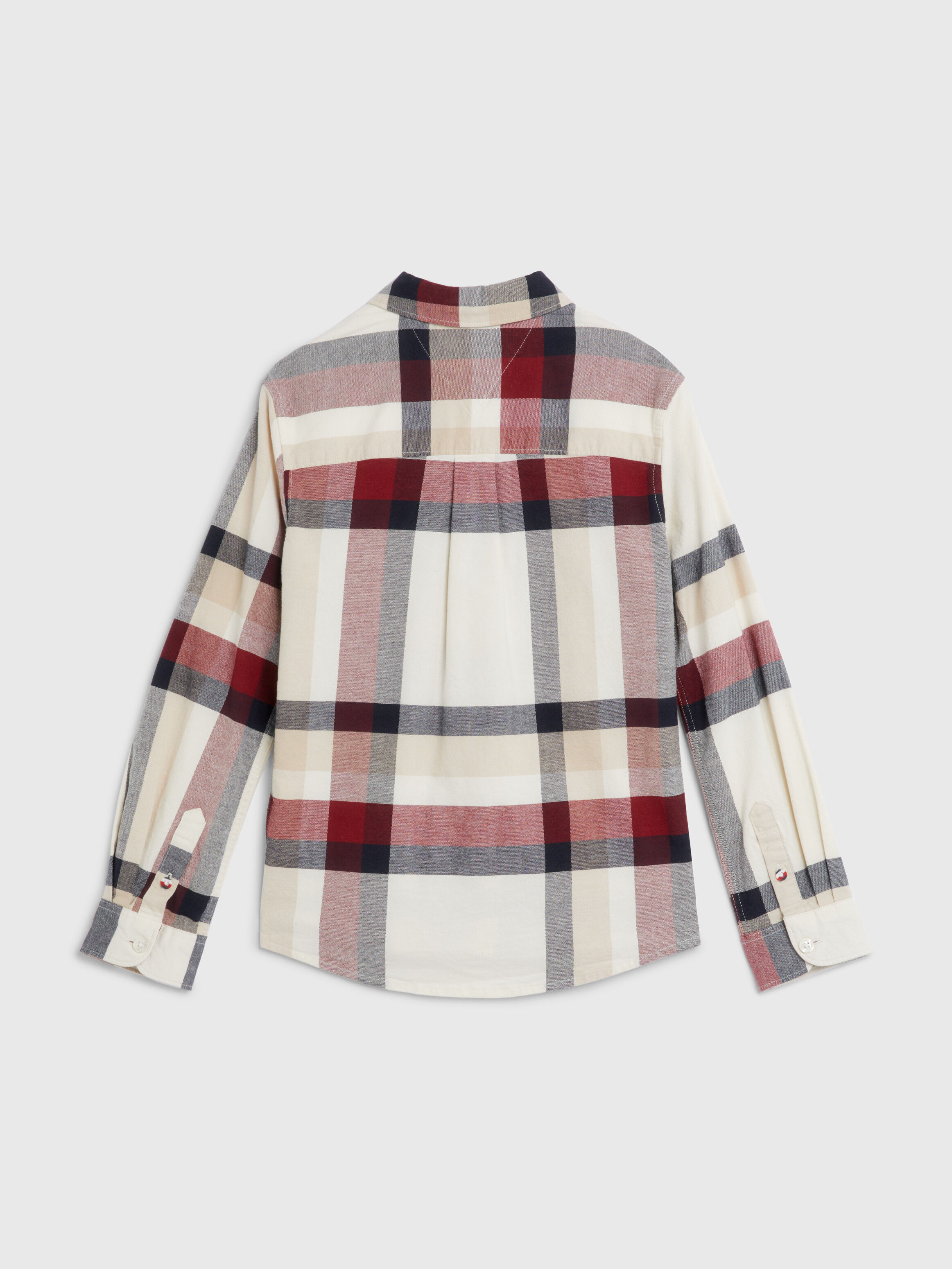 Tommy hilfiger check shirt on sale