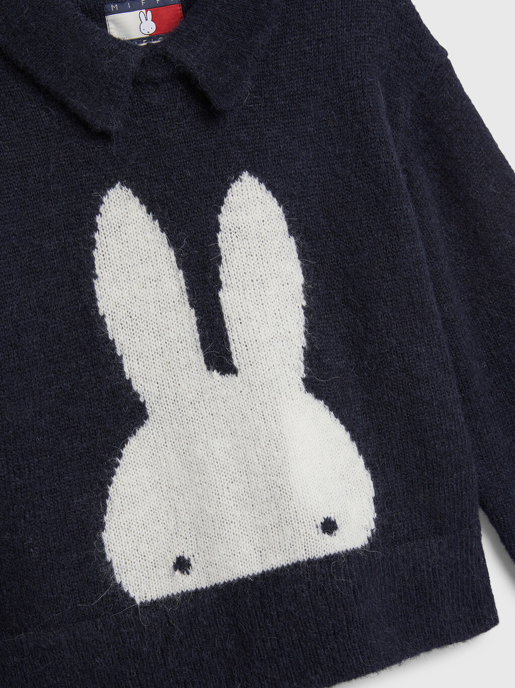 Tommy X Miffy Girls Polo Sweater, Desert Sky, hi-res