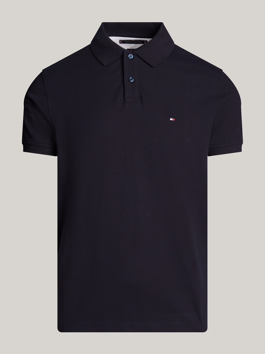 Colour-Blocked Back Regular Polo Shirt