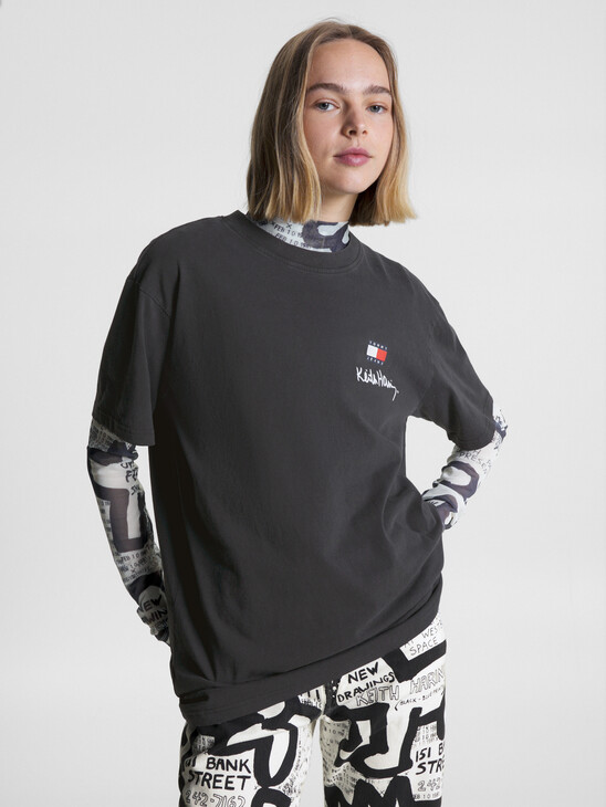TOMMY X KEITH HARING DUAL GENDER RELAXED FIT T-SHIRT
