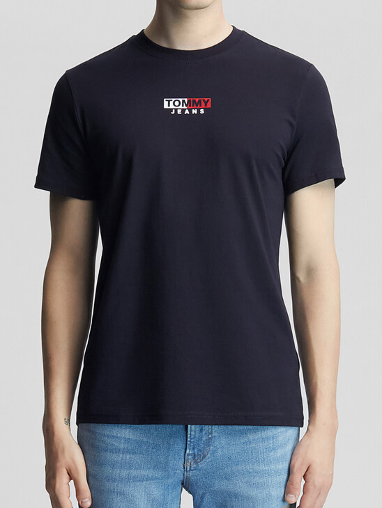 Tommy Jeans Flocked Logo T-Shirt