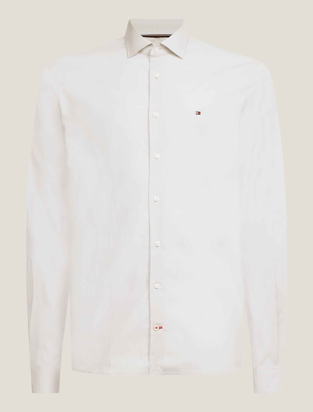 TH Flex Poplin Shirt, Bright White, hi-res