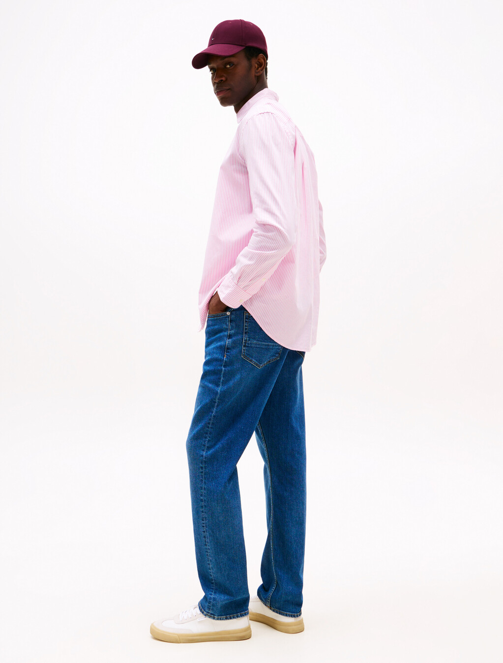 Faded Regular Jeans, Cobalt Blue, hi-res