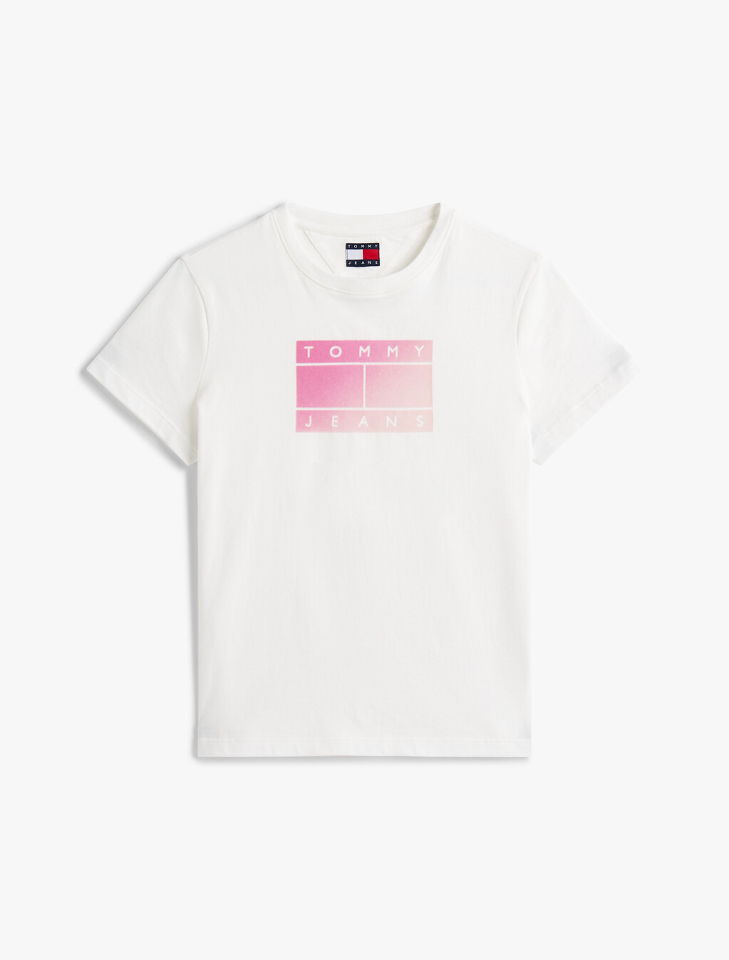 Gradient Flag T-Shirt, Ecru, hi-res