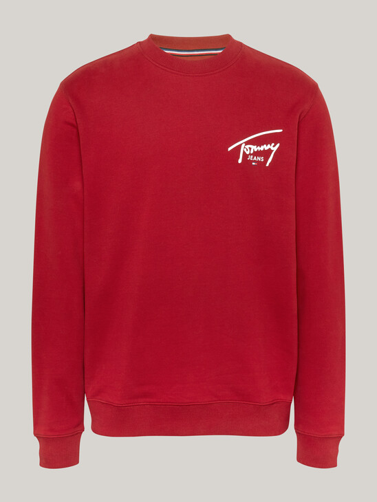 Signature Logo Back Graphic Sweatshirt