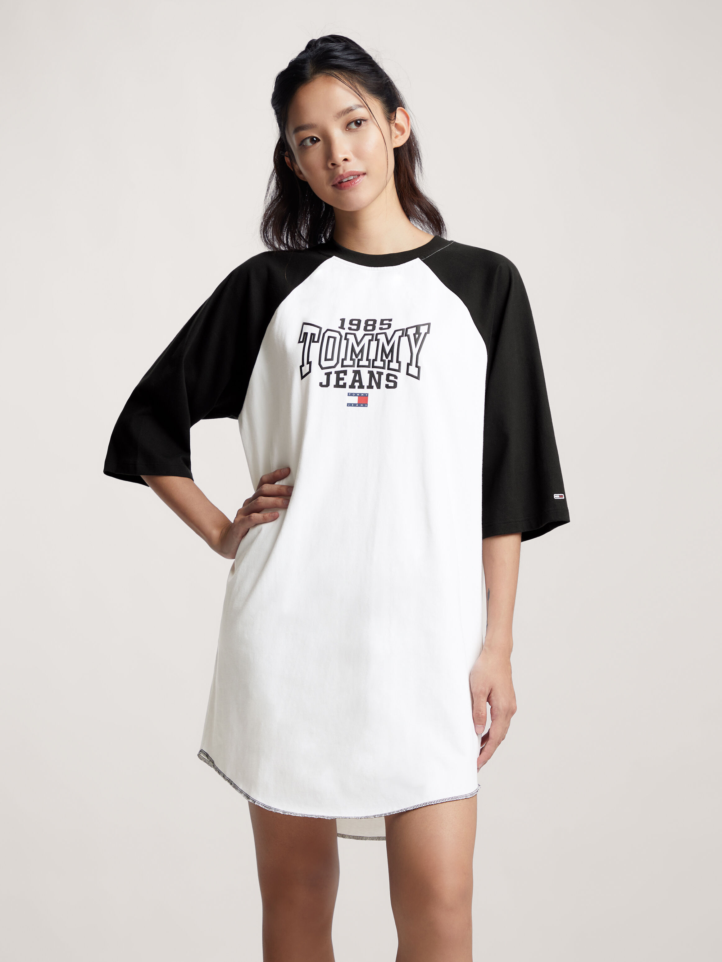 Tommy hilfiger oversized clearance t shirt dress