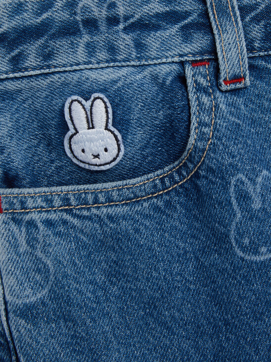 Tommy X Miffy 女童裝高腰窄口牛仔褲