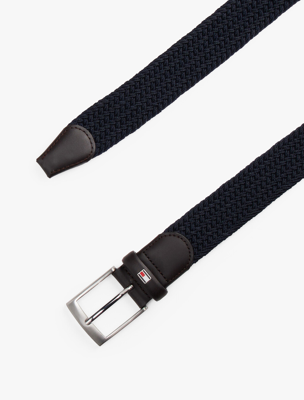 Fabric Braided Belt, Sky Captain, hi-res