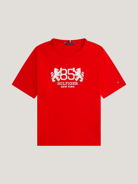 Boys Crest Embroidery T-Shirt