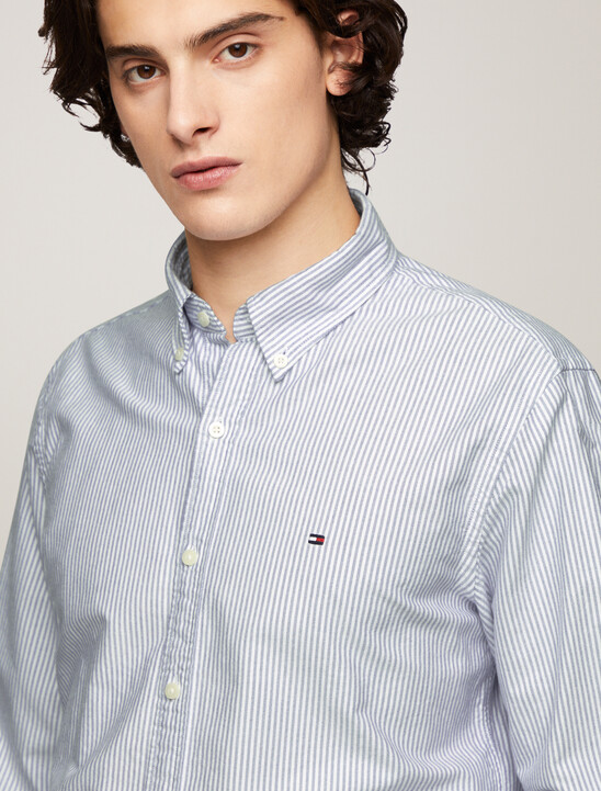Stripe Organic Cotton Oxford Shirt