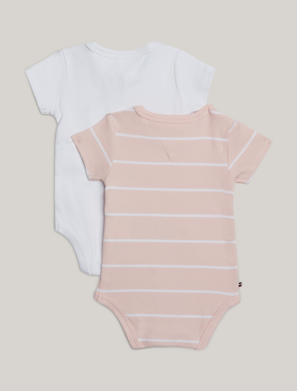 2-Pack Ribbed Logo Bodysuits Gift Box, Whimsy Pink, hi-res