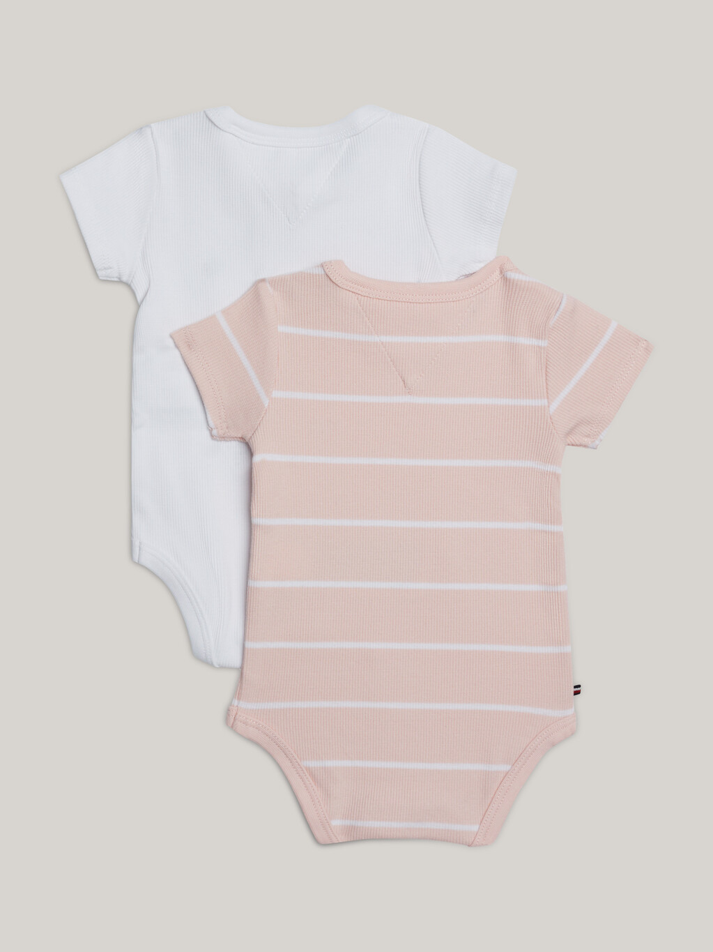 2-Pack Ribbed Logo Bodysuits Gift Box, Whimsy Pink, hi-res